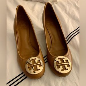 Tory Burch closed toed wedge heel